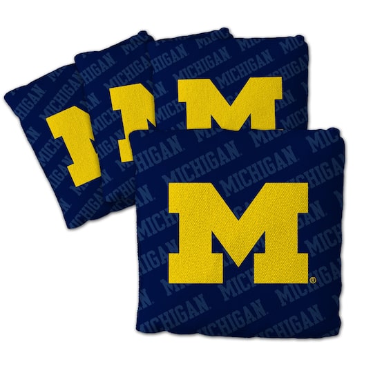 NCAA Cornhole Bags, 4ct. By Youthefan in Michigan Wolverines | Michaels®